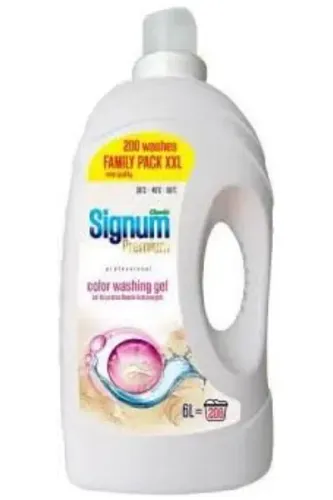 Гел за пране SIGNUM Color 6.0 L